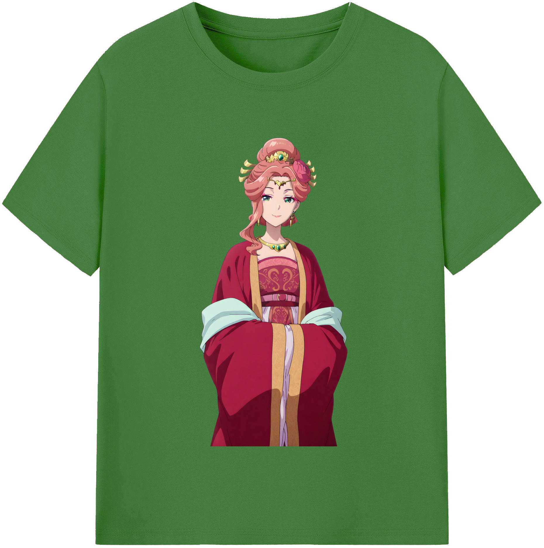 （画像用） 薬屋のひとりごと The Apothecary Diaries レディースカジュアルプリントTシャツ（綿100％）